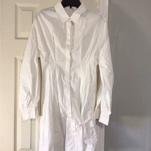 🎆End of year Sale💸 Missguided poplin Shirt dress NWT shirtdress